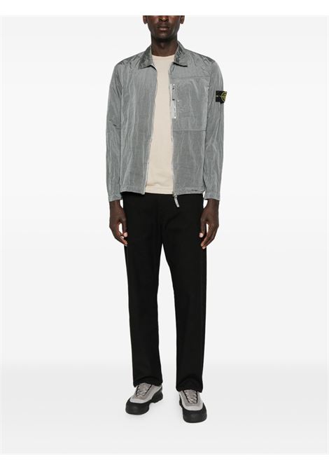 camicia metal uomo grigia STONE ISLAND | K2S15 1200031 S0019V006B